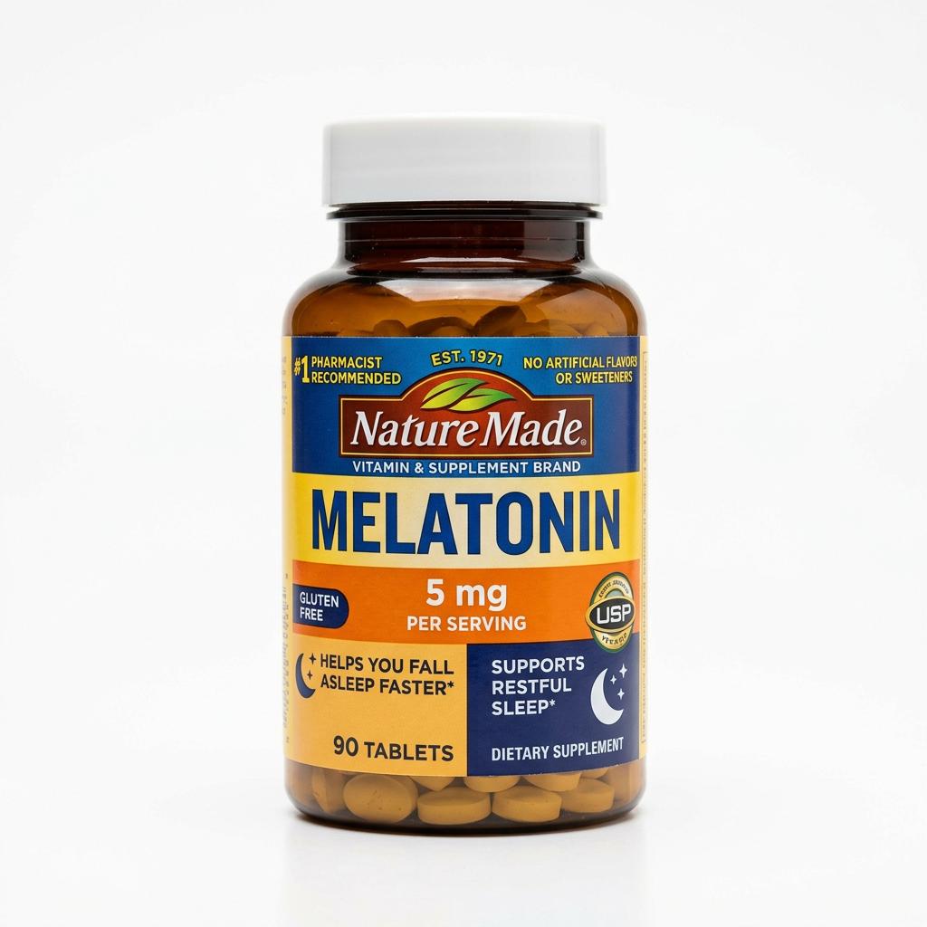 Nature Made Melatonin 5mg Tablets