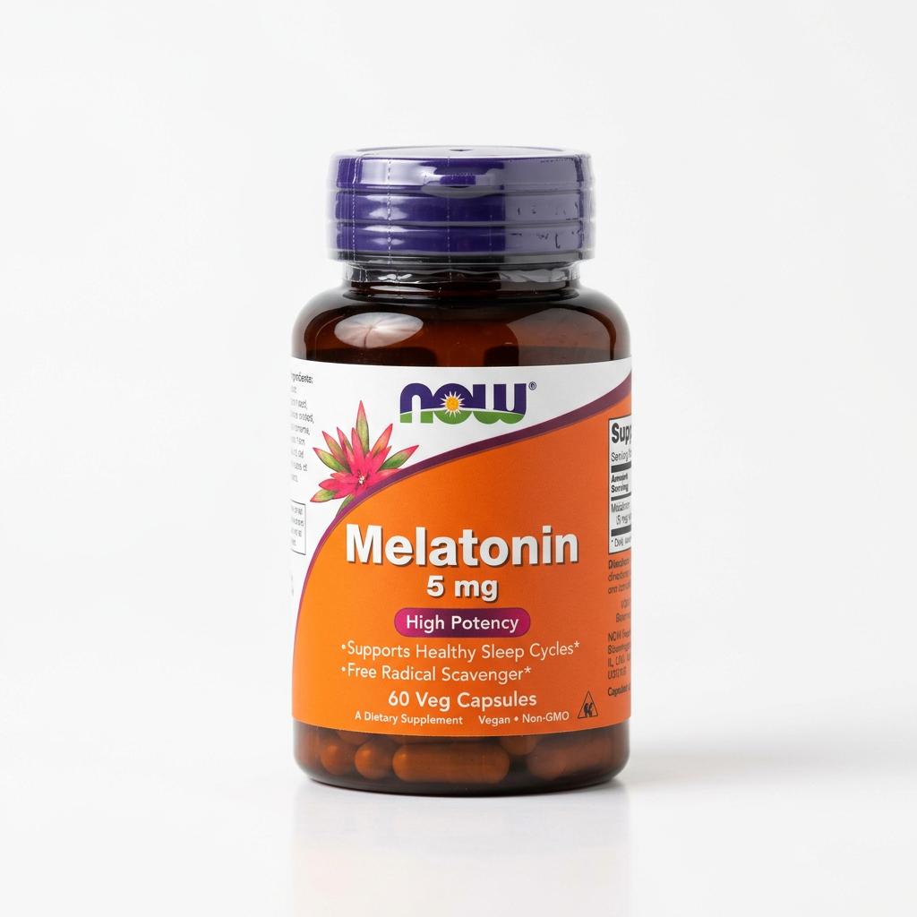 NOW Foods Melatonin 5mg Veg Capsules