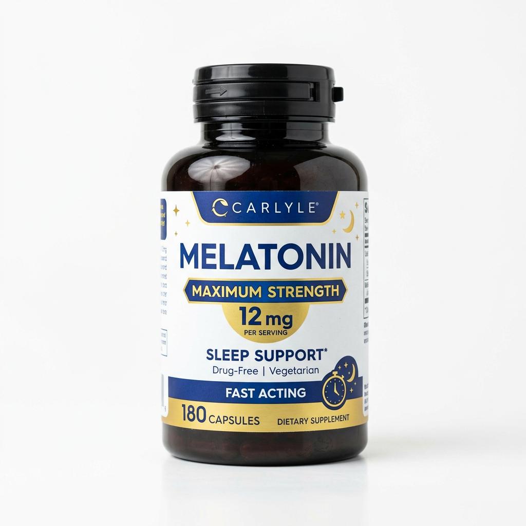 Carlyle Melatonin 12mg Maximum Strength