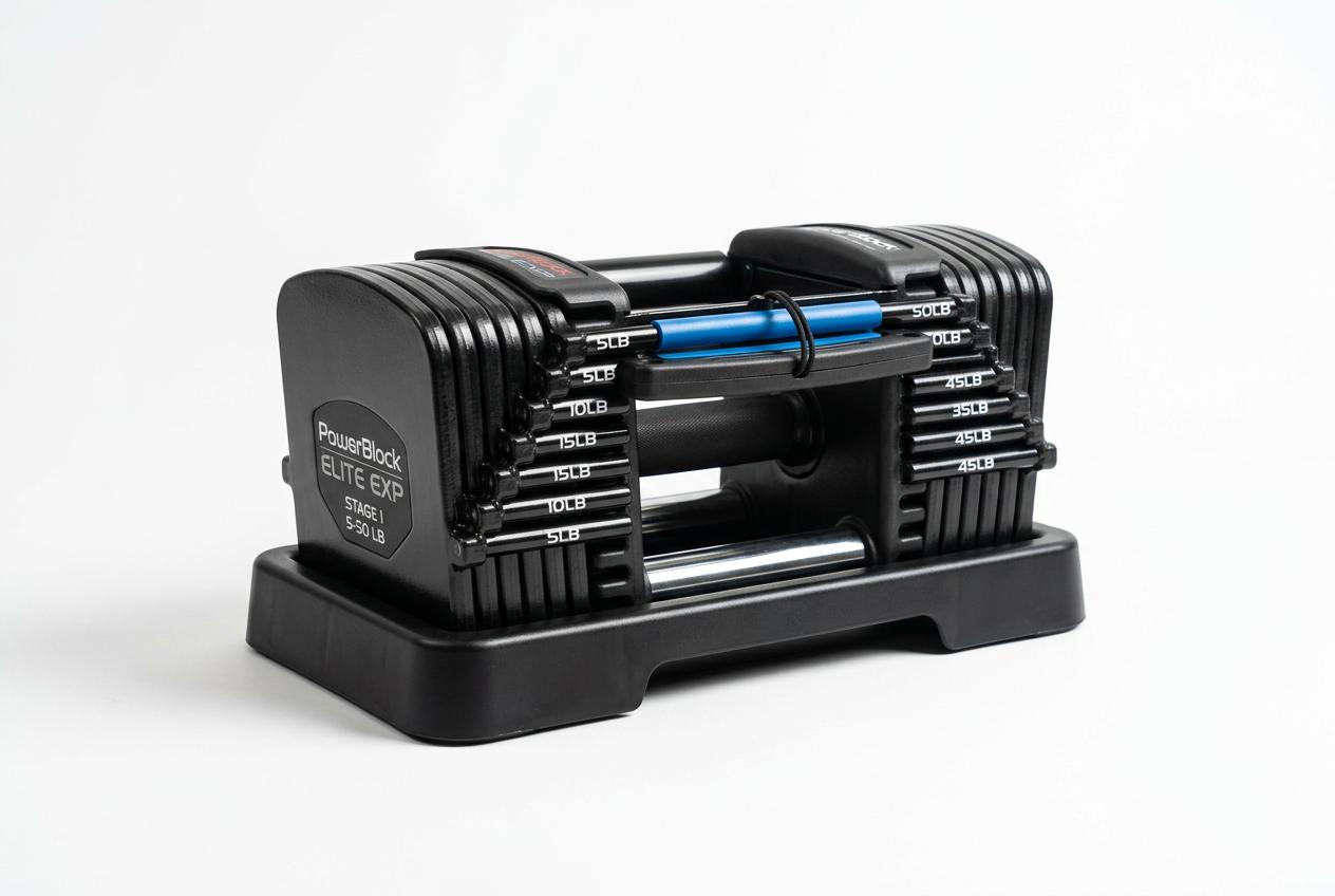 PowerBlock Elite EXP 5-50 lb Adjustable Dumbbells