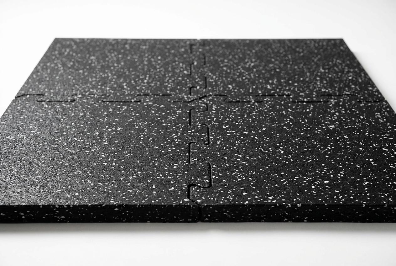 Yes4All Rubber Top Gym Flooring Tiles