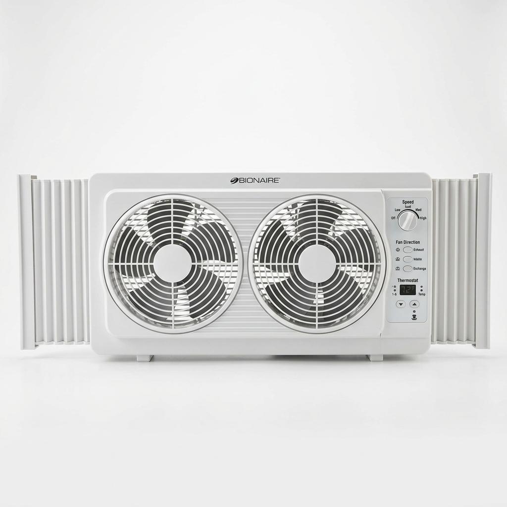 Bionaire Twin Reversible Window Fan