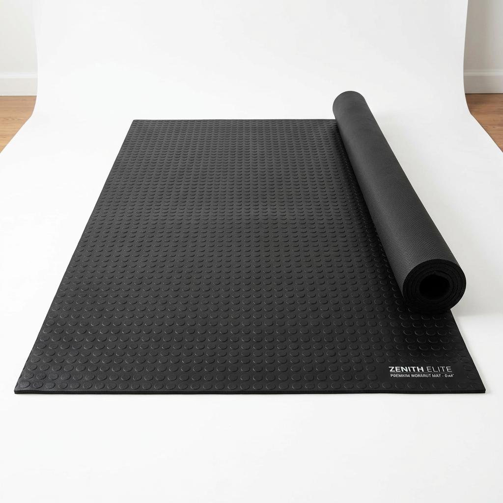 Rubber-Cal Shark Tooth Heavy Duty Mat