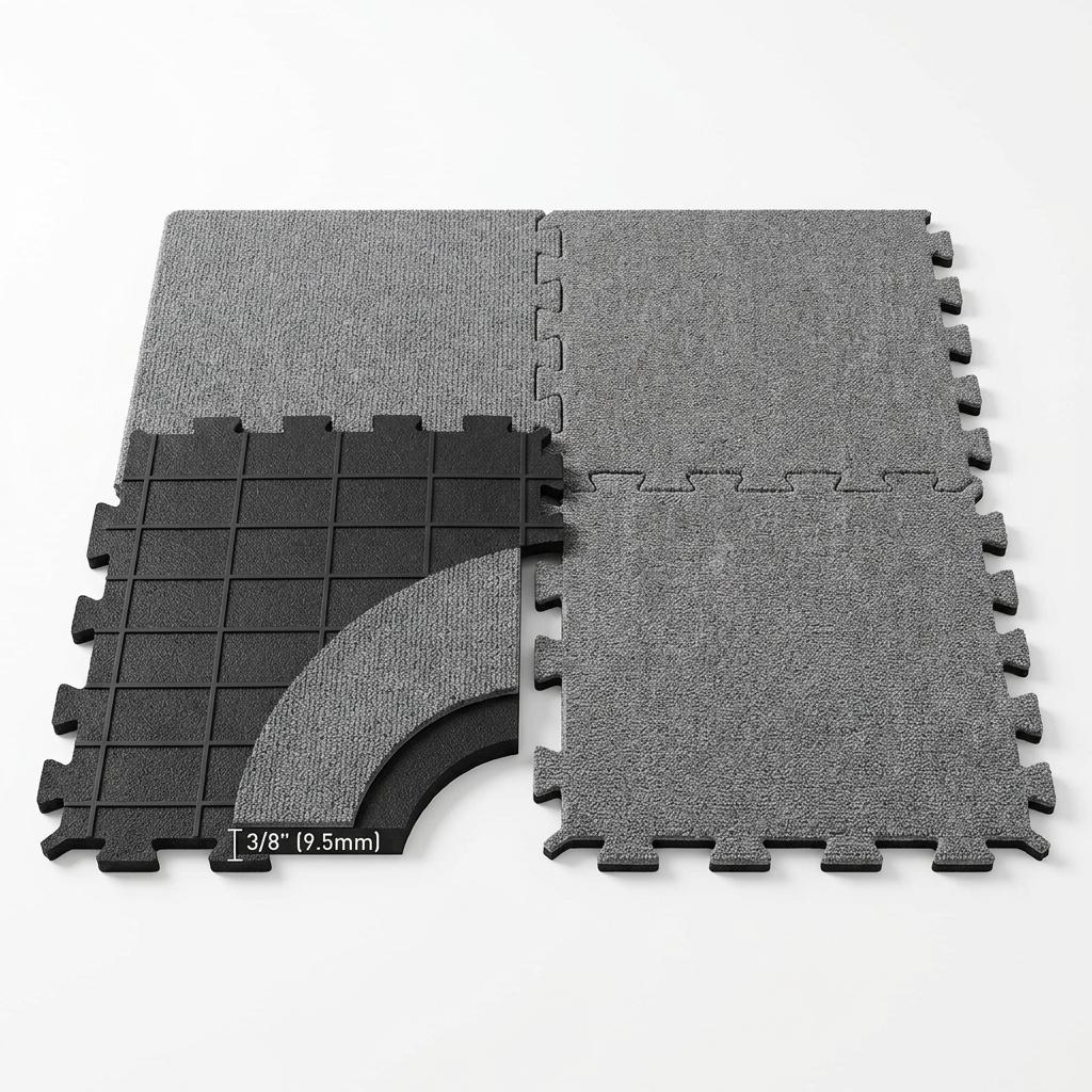 IncStores Carpet-Top Gym Tile