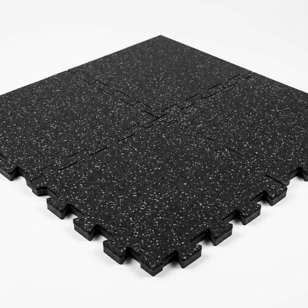 IncStores 1/2 Inch Rubber Gym Tiles