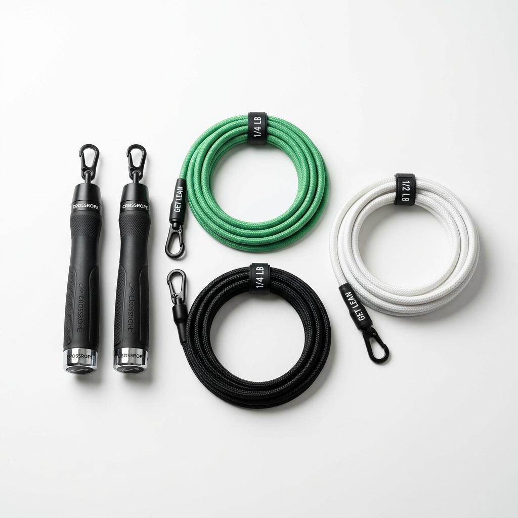 Crossrope Get Lean Weighted Jump Rope Set