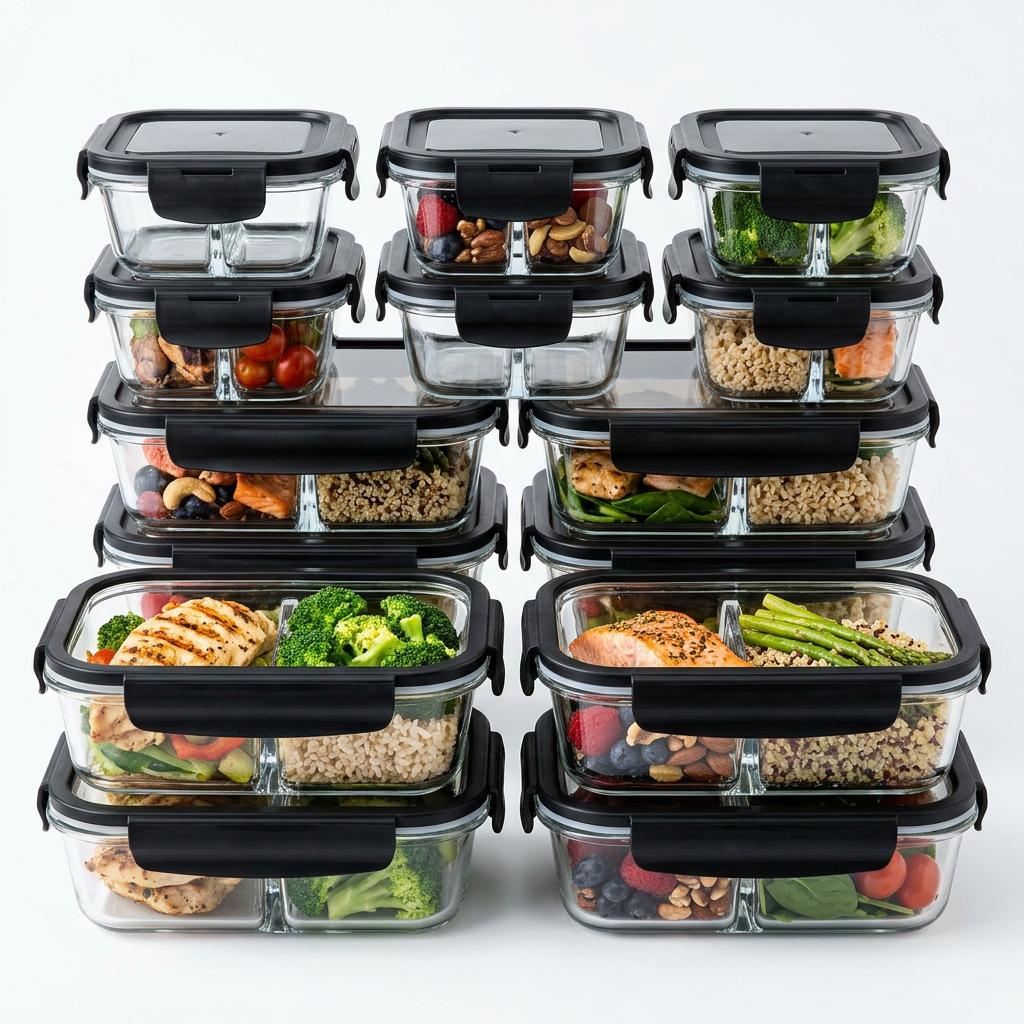 Fit & Fresh JAXX Glass Containers