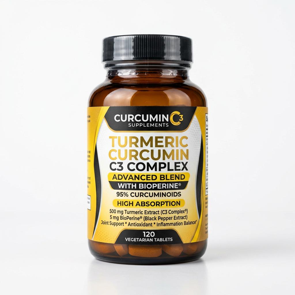 Doctor's Best Curcumin C3 Complex with BioPerine