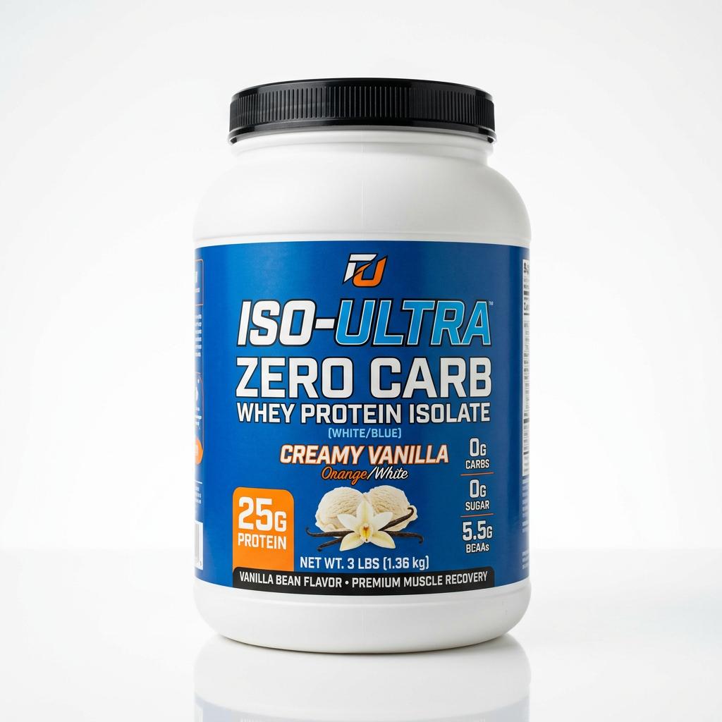 ISO-Ultra Zero Carb Whey Protein Isolate
