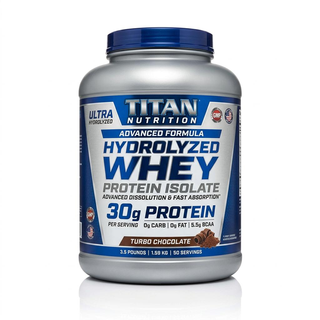 Titan Nutrition Hydrolyzed Whey Protein Isolate