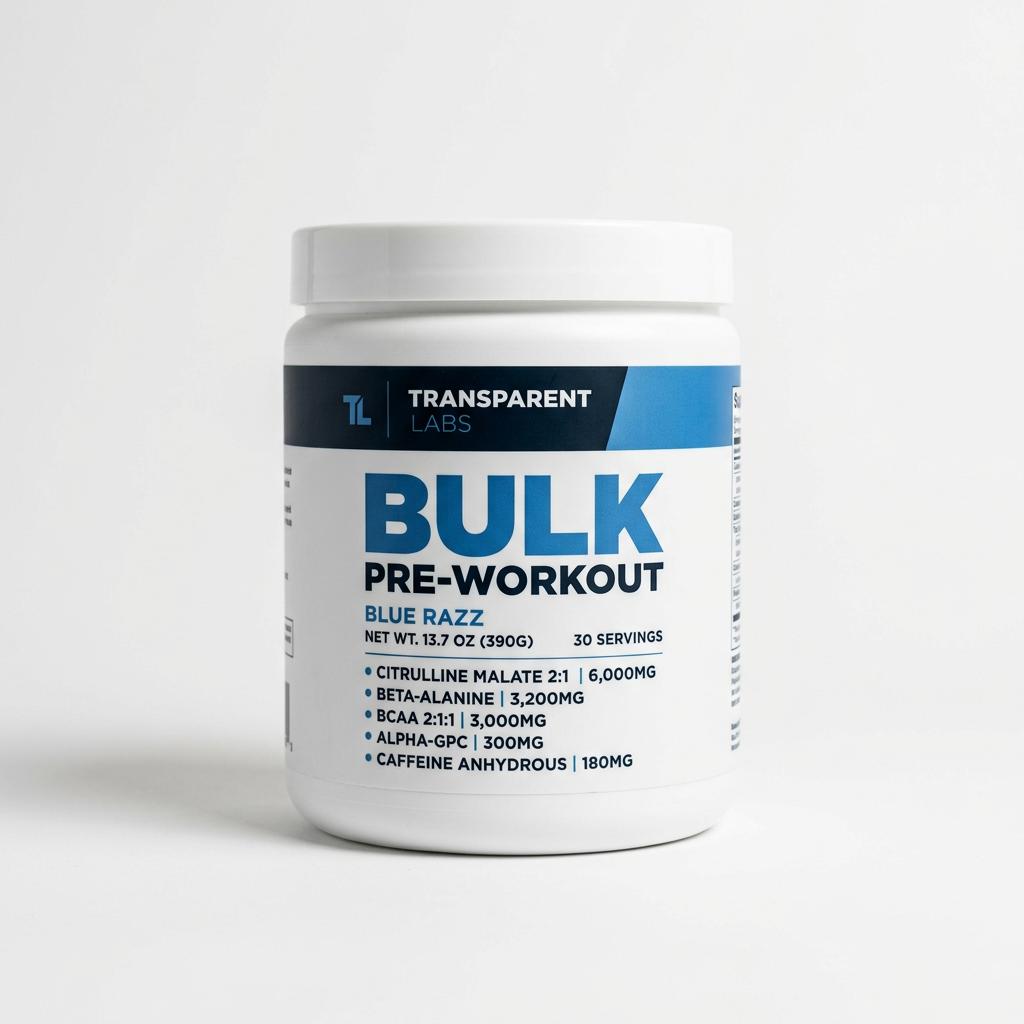 Transparent Labs Bulk Pre-Workout