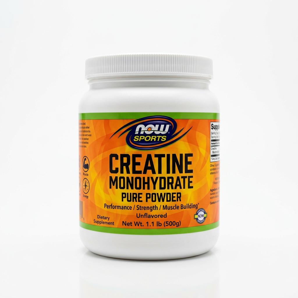 NOW Sports Creatine Monohydrate Powder