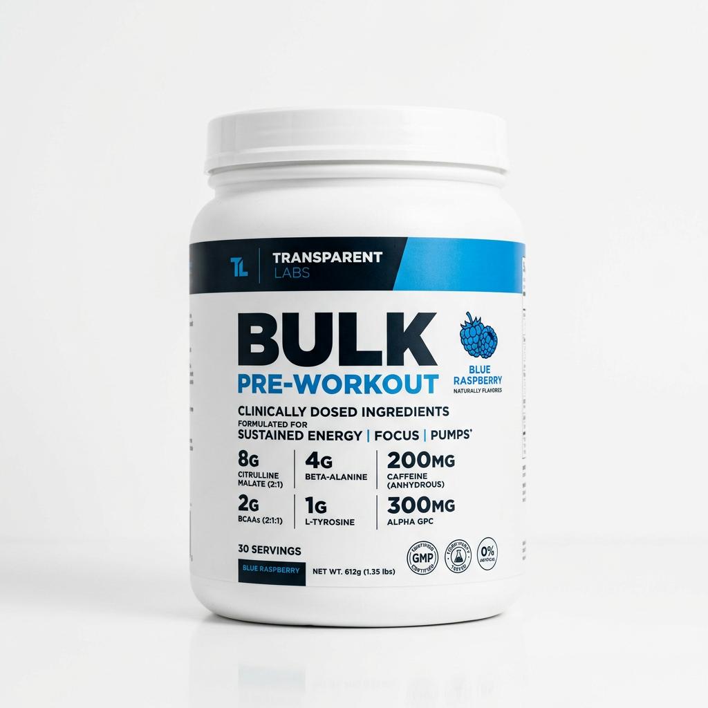 Transparent Labs Bulk Pre-Workout
