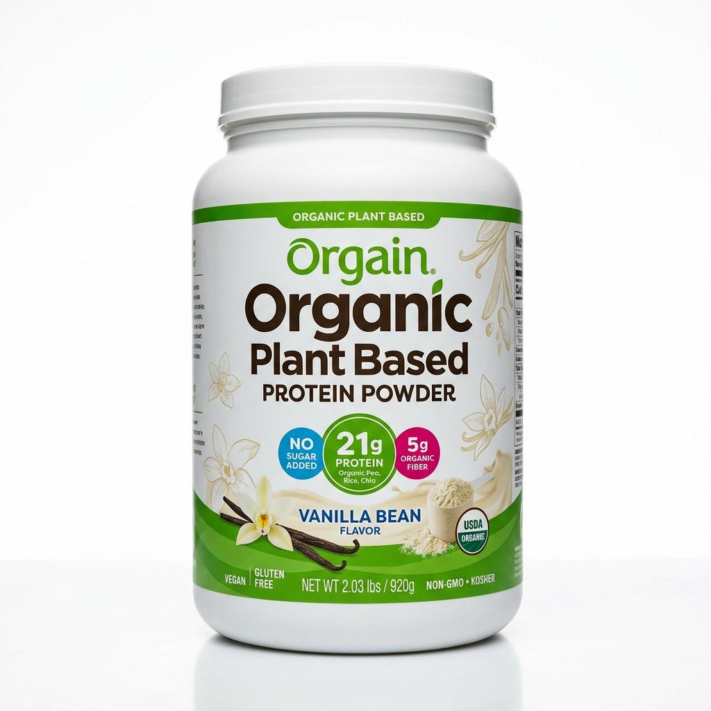 Orgain Organic Plant Based Protein Powder