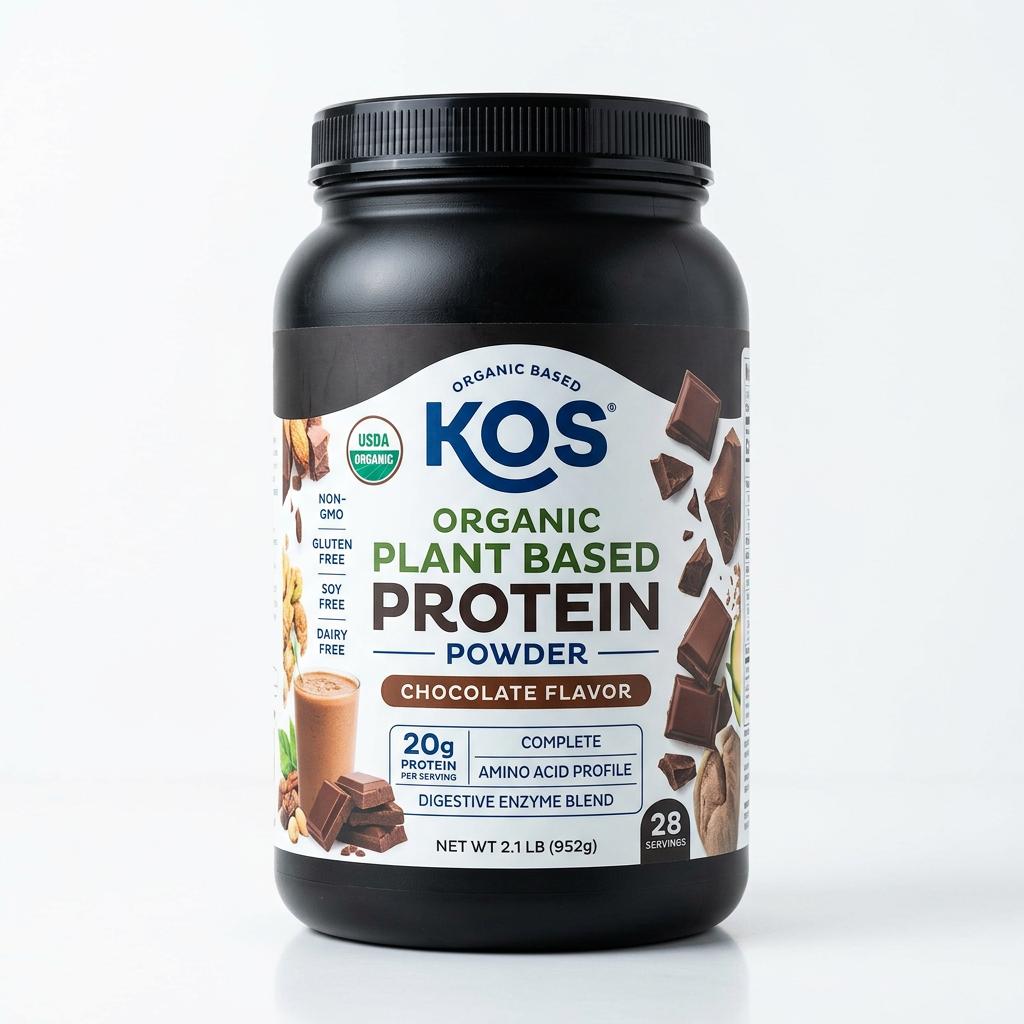 KOS Organic Plant Based Protein Powder