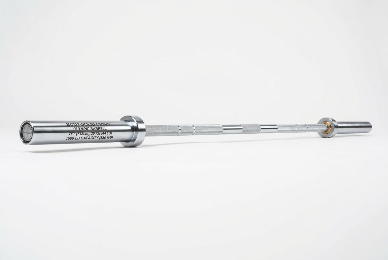 Body-Solid OB86B Olympic Barbell (1500 lb capacity)