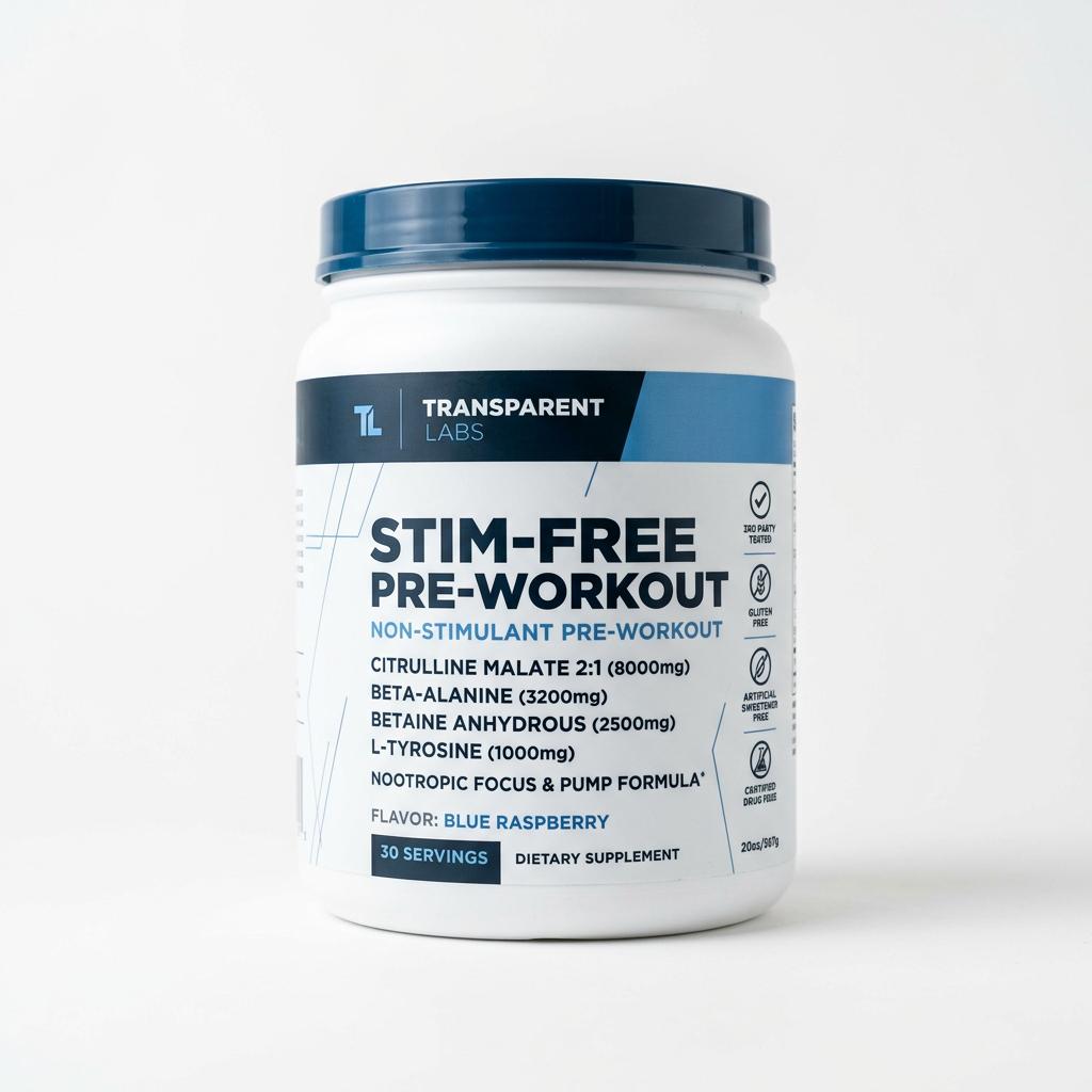 Transparent Labs Stim-Free Pre-Workout