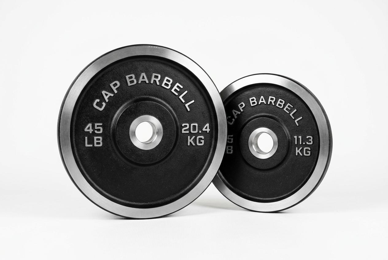CAP Barbell Olympic Grip Weight Plate Set