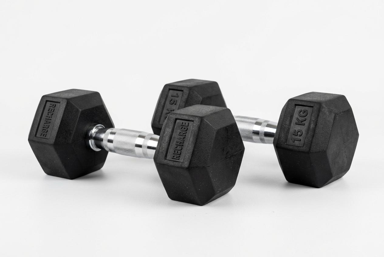 Amazon Basics Neoprene Dumbbell Pairs (3-50 lbs)