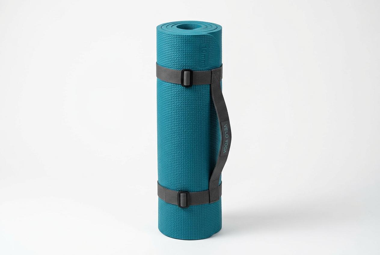 Gaiam Essentials Thick Yoga Mat with Easy-Cinch Carrier