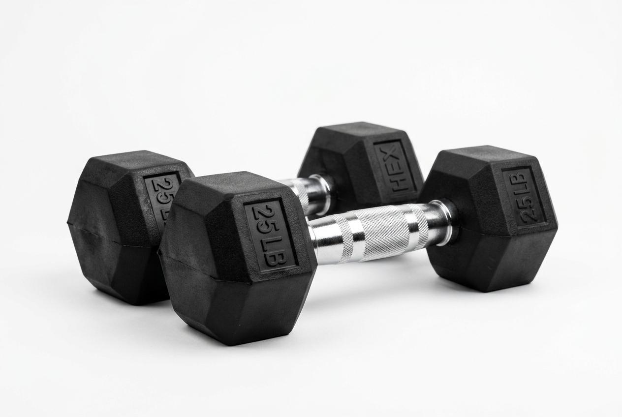 CAP Barbell Coated Hex Dumbbells (Pairs, 5-50 lbs)