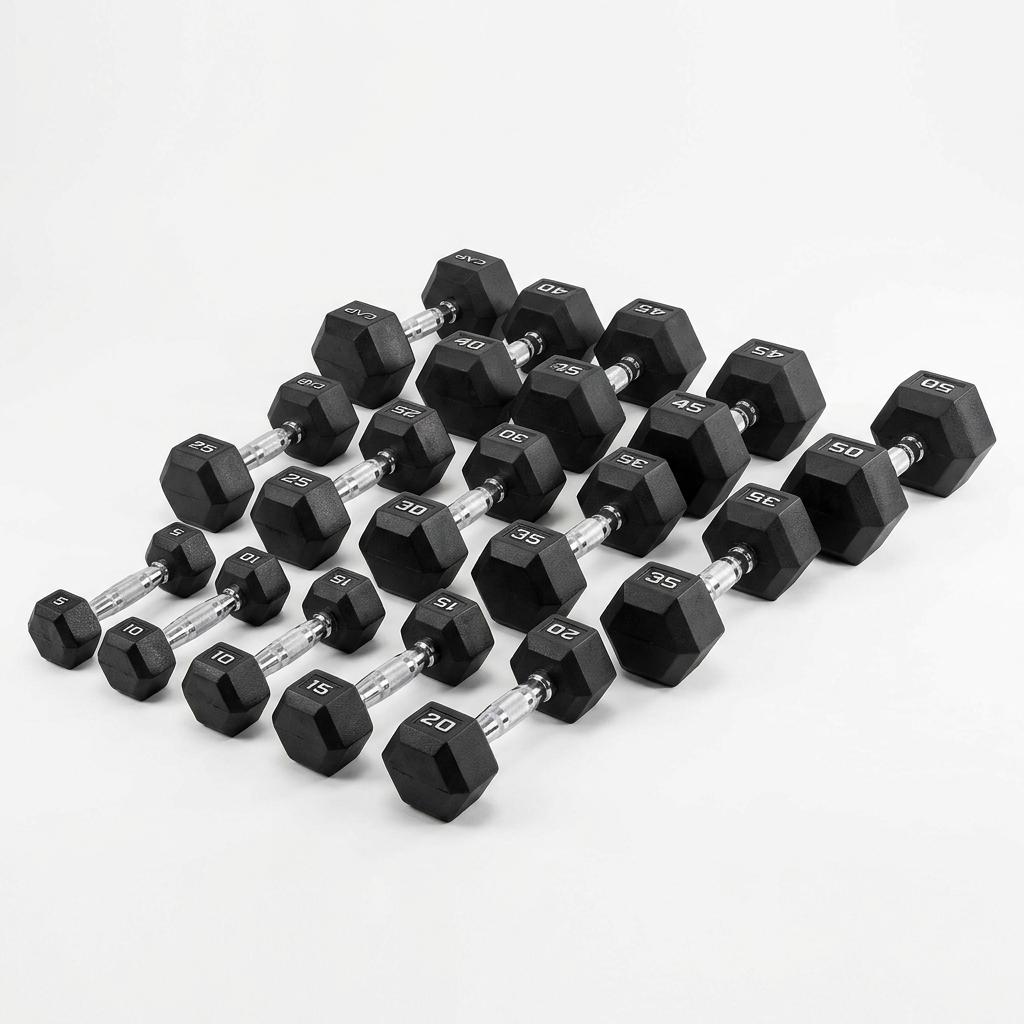 CAP Barbell Cast Iron Hex Dumbbell Set