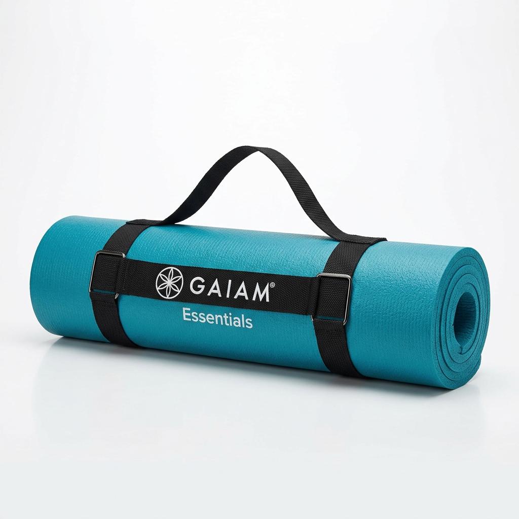 Gaiam Essentials Thick Yoga Mat