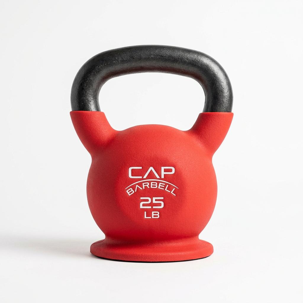 CAP Barbell Neoprene Coated Kettlebell (25 lb)