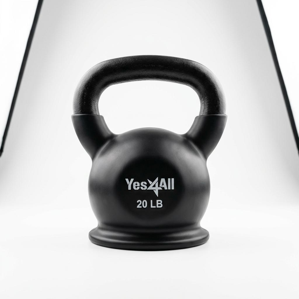Yes4All Vinyl Coated Kettlebell