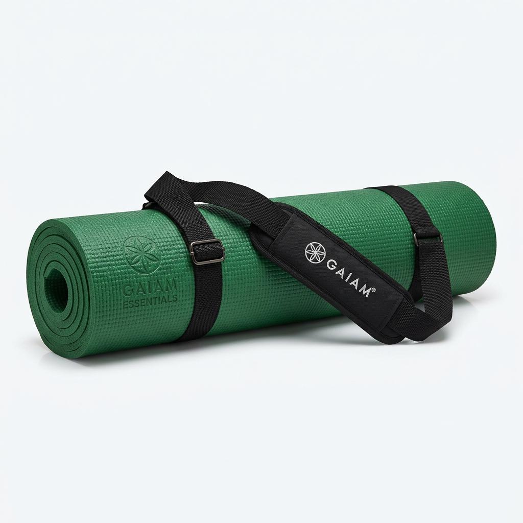Gaiam Essentials Thick Yoga Mat