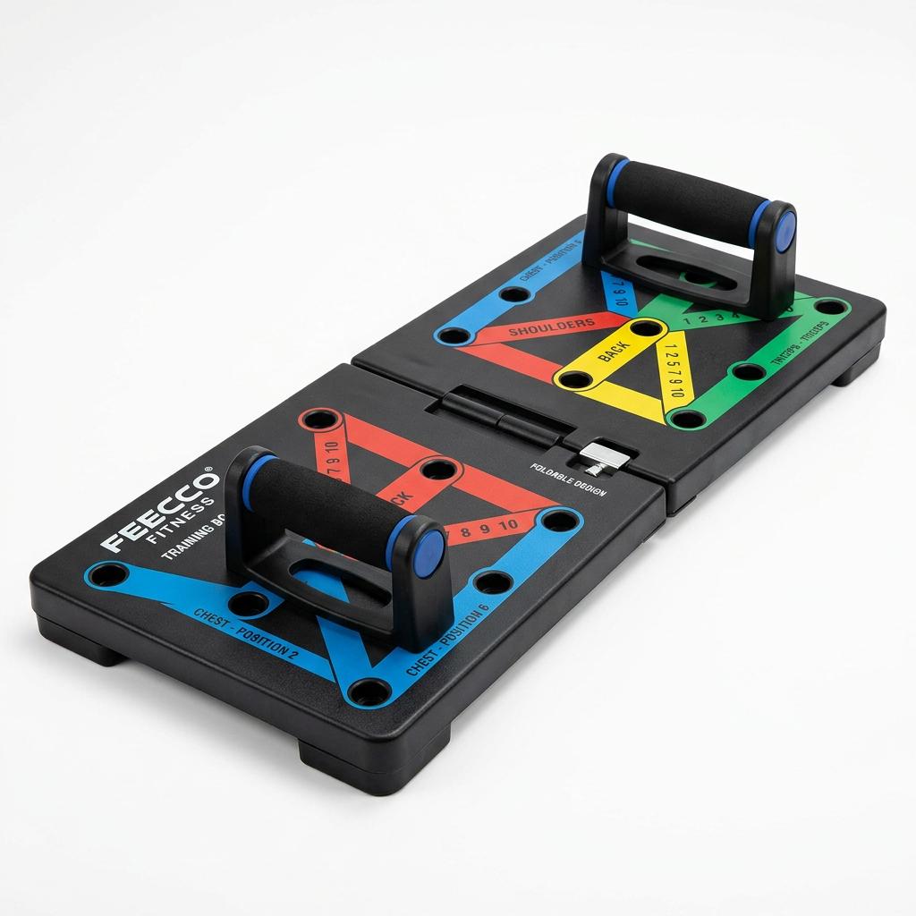 FEECCO Fitness Foldable Push Up Board