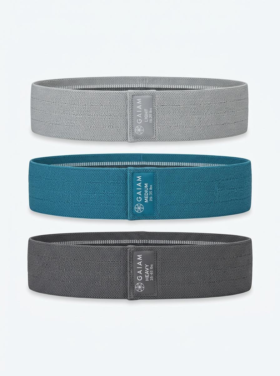 Gaiam Fabric Resistance Band Set
