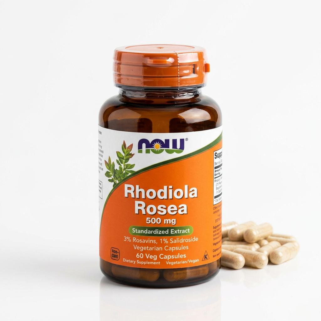 NOW Foods Rhodiola Rosea 500mg
