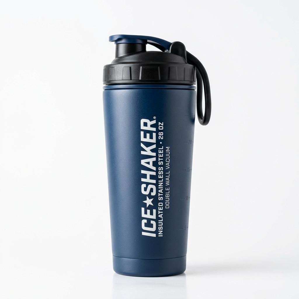 Ice Shaker Stainless Steel Insulated Bottle