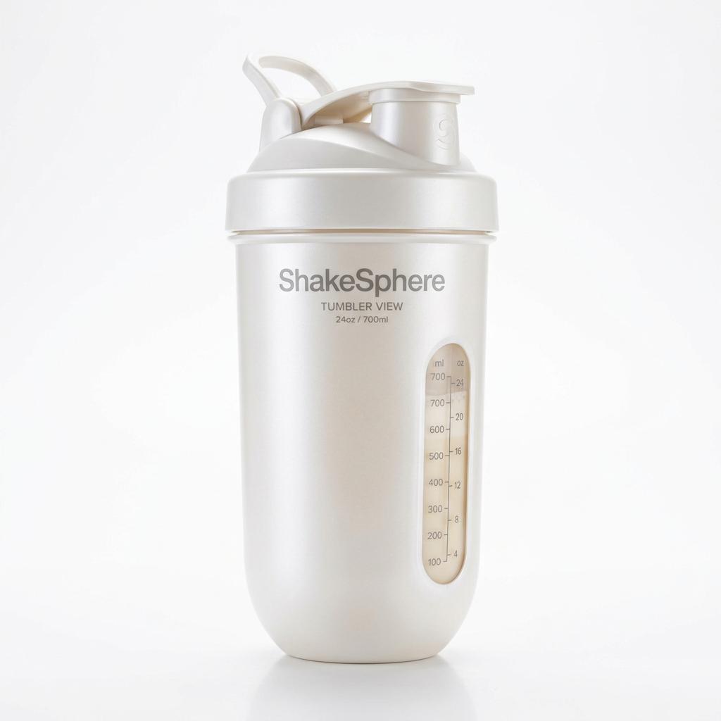 ShakeSphere Tumbler View Shaker Bottle