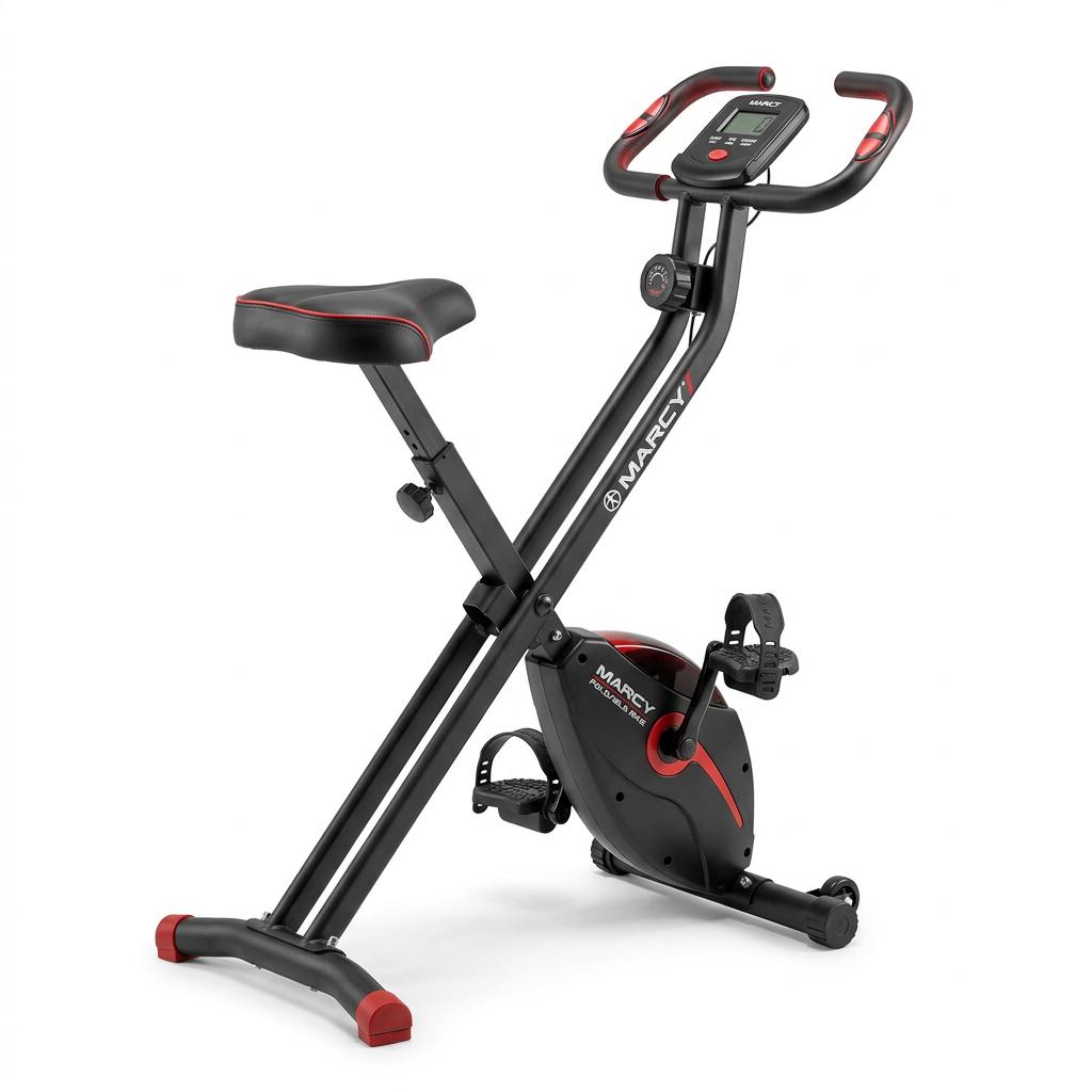 Marcy Foldable Upright Exercise Bike