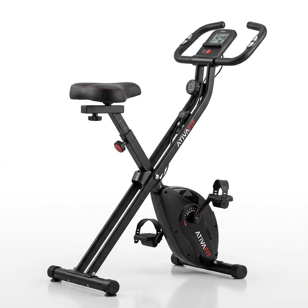 ATIVAFIT Folding Exercise Bike