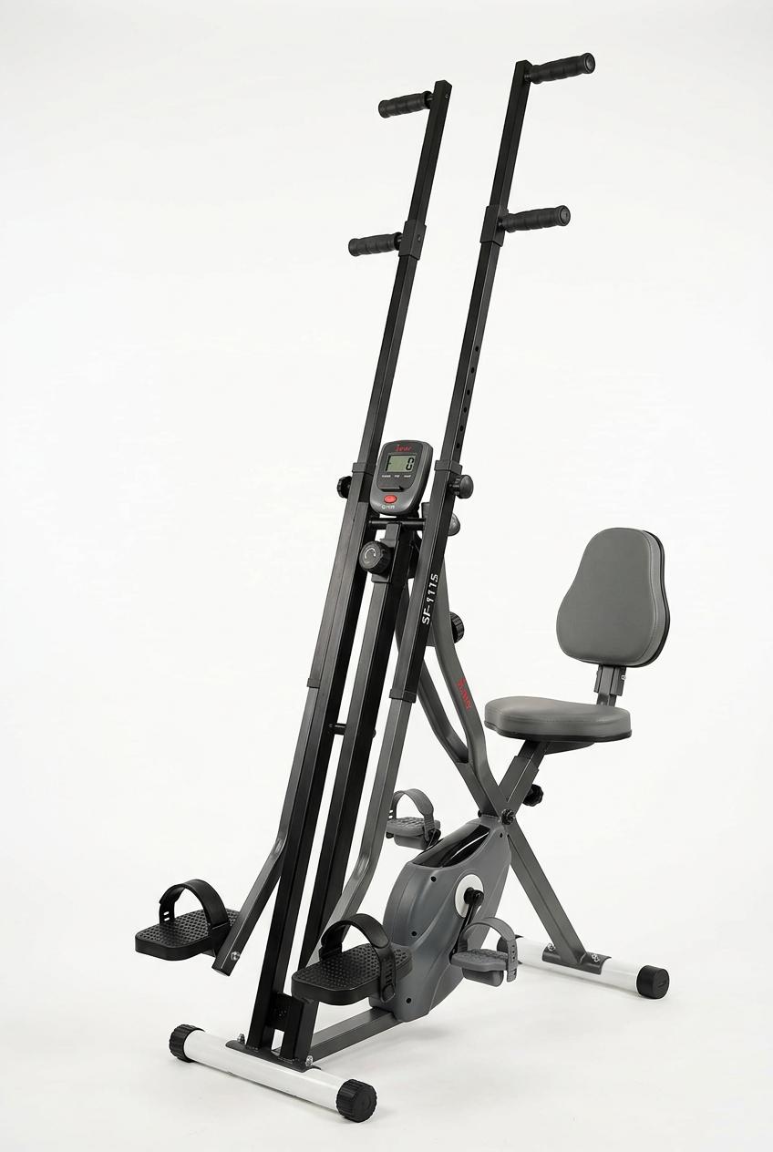 Sunny Health & Fitness SF-1115 2-in-1 Climber & Bike