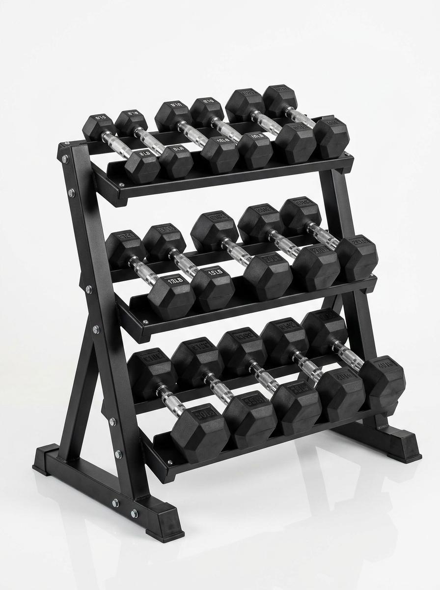 Marcy 3-Tier Dumbbell Rack