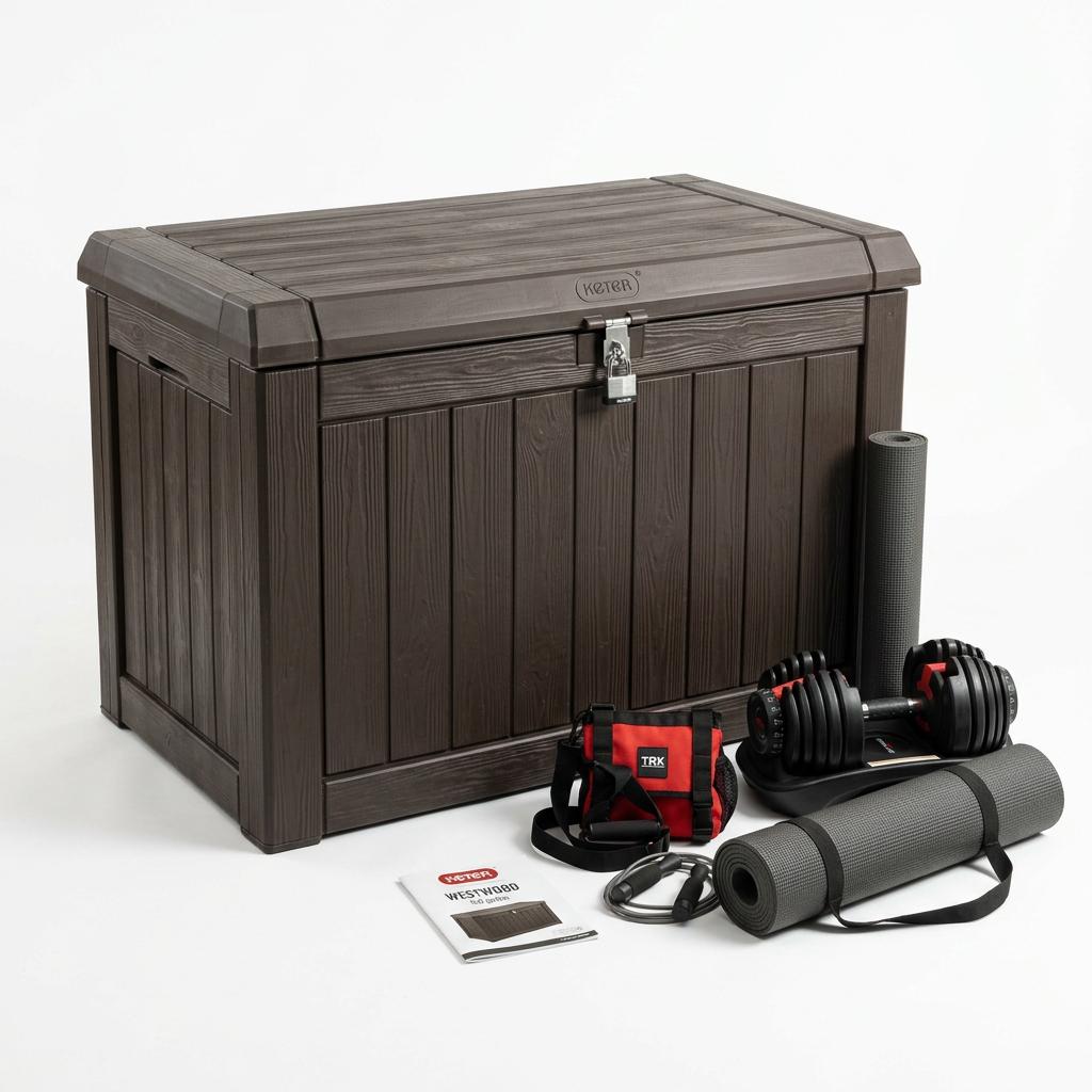 Keter Westwood Plastic Deck Storage Box