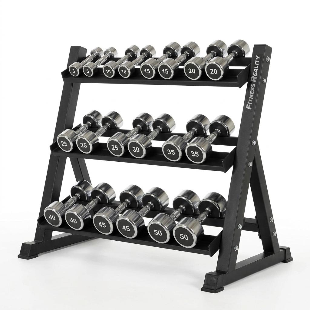 Fitness Reality 3-Tier Dumbbell Rack