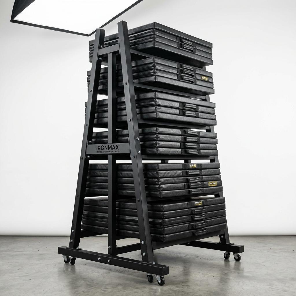 Pro-Multi Commercial Folding Mat Storage Rack