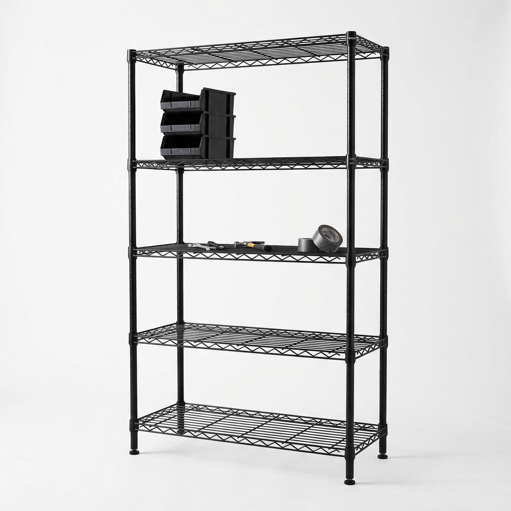 Amazon Basics 5-Shelf Adjustable Storage Unit