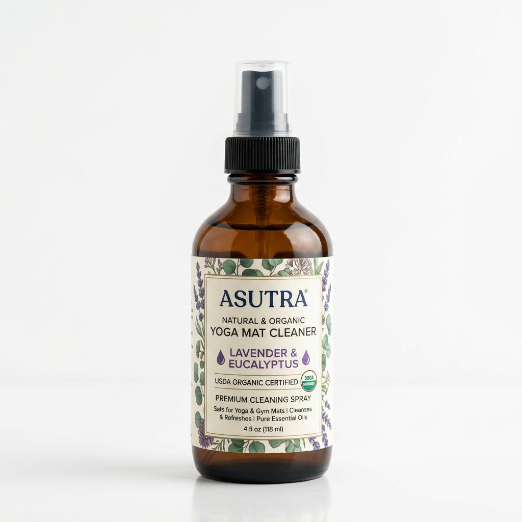 Asutra Natural & Organic Yoga Mat Cleaner