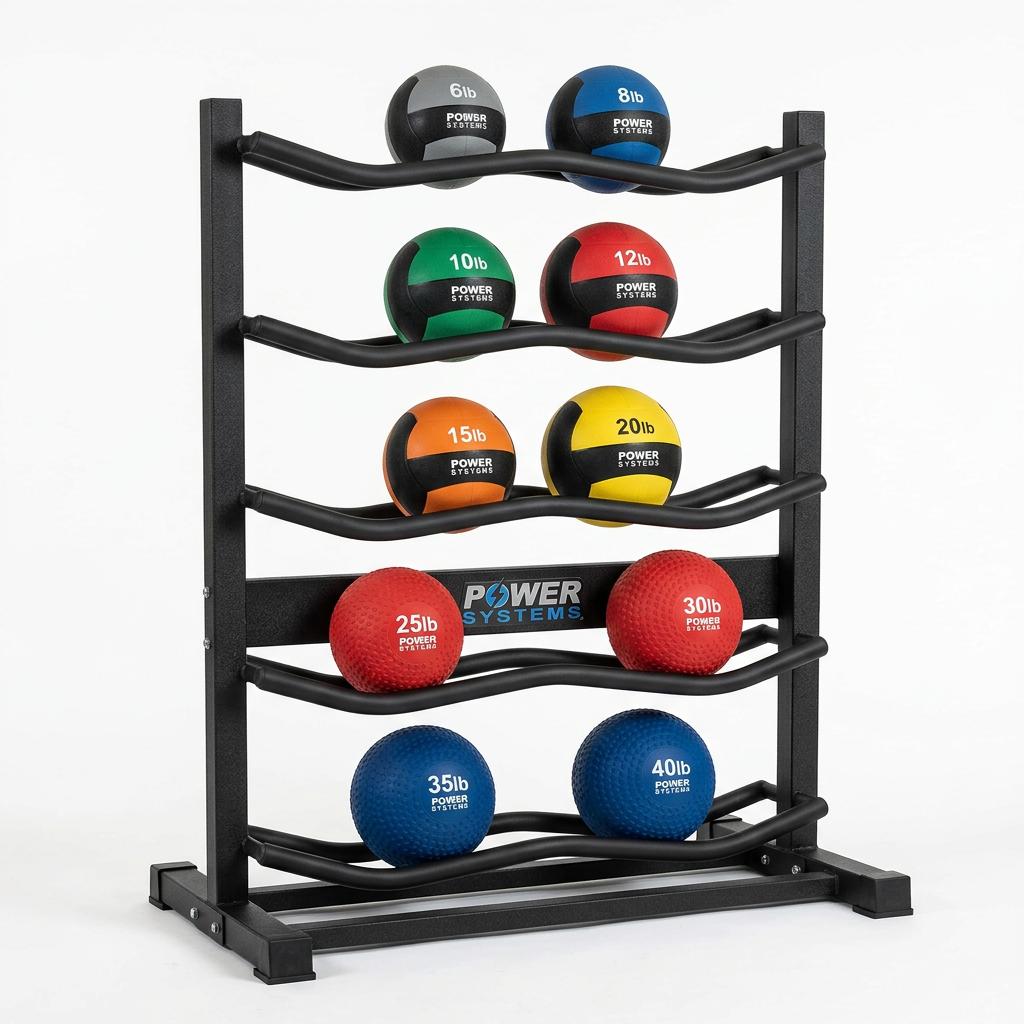 Power Systems Medicine Ball Rack