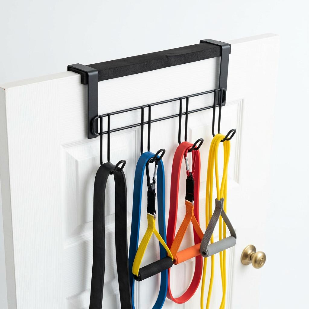 Teleskopik Over-Door Band Hanger