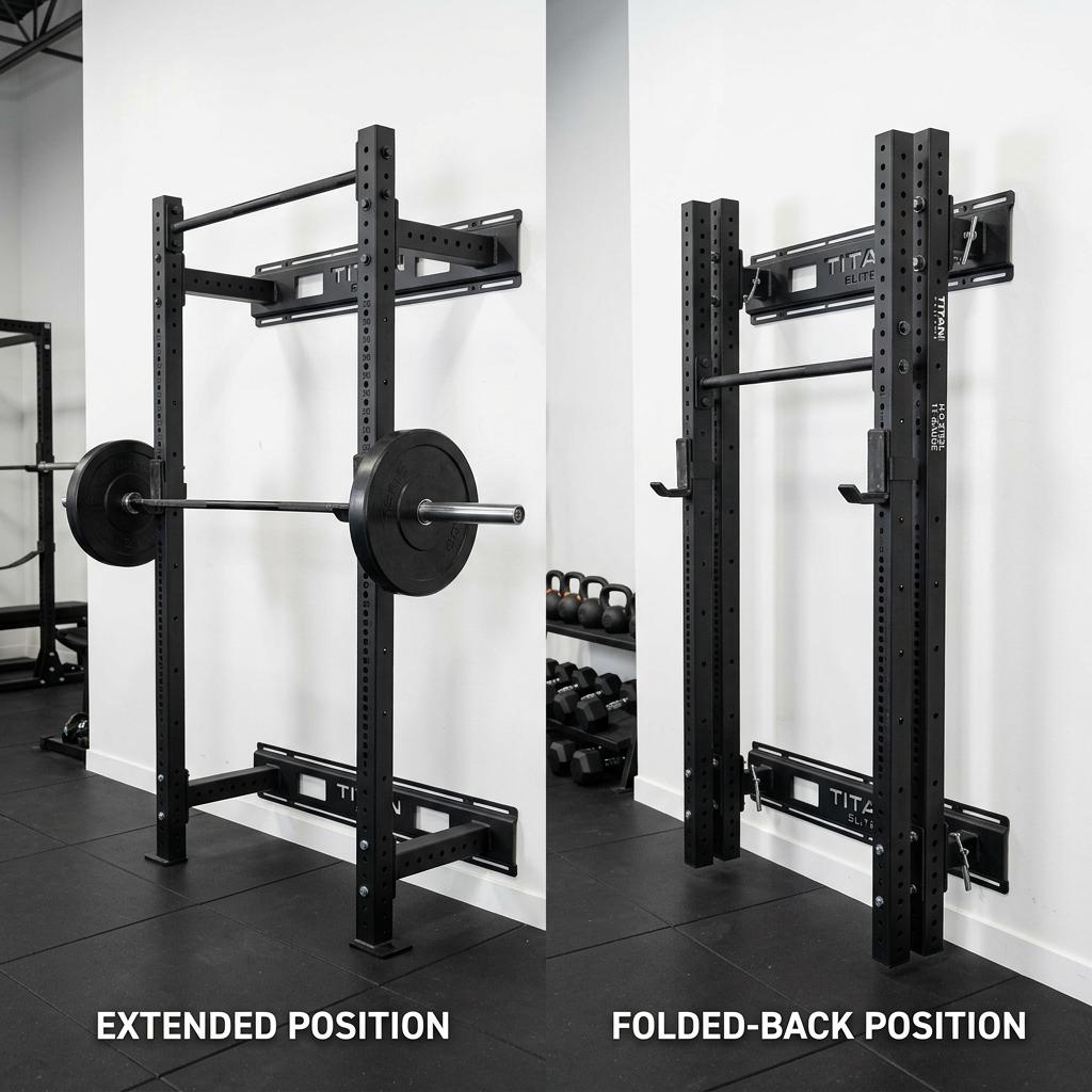 Rogue R-3W Fold Back Wall Mount Rack