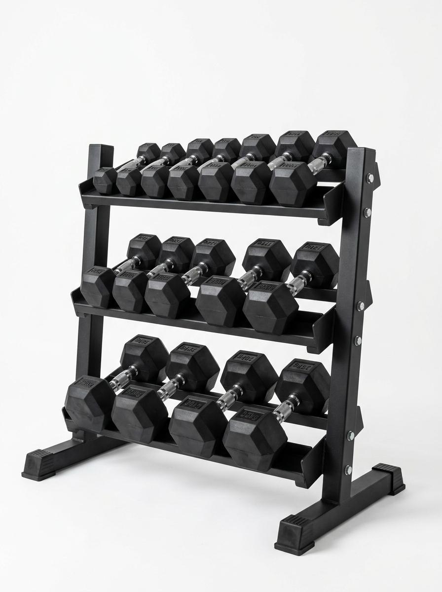 XMark 3-Tier Dumbbell Rack