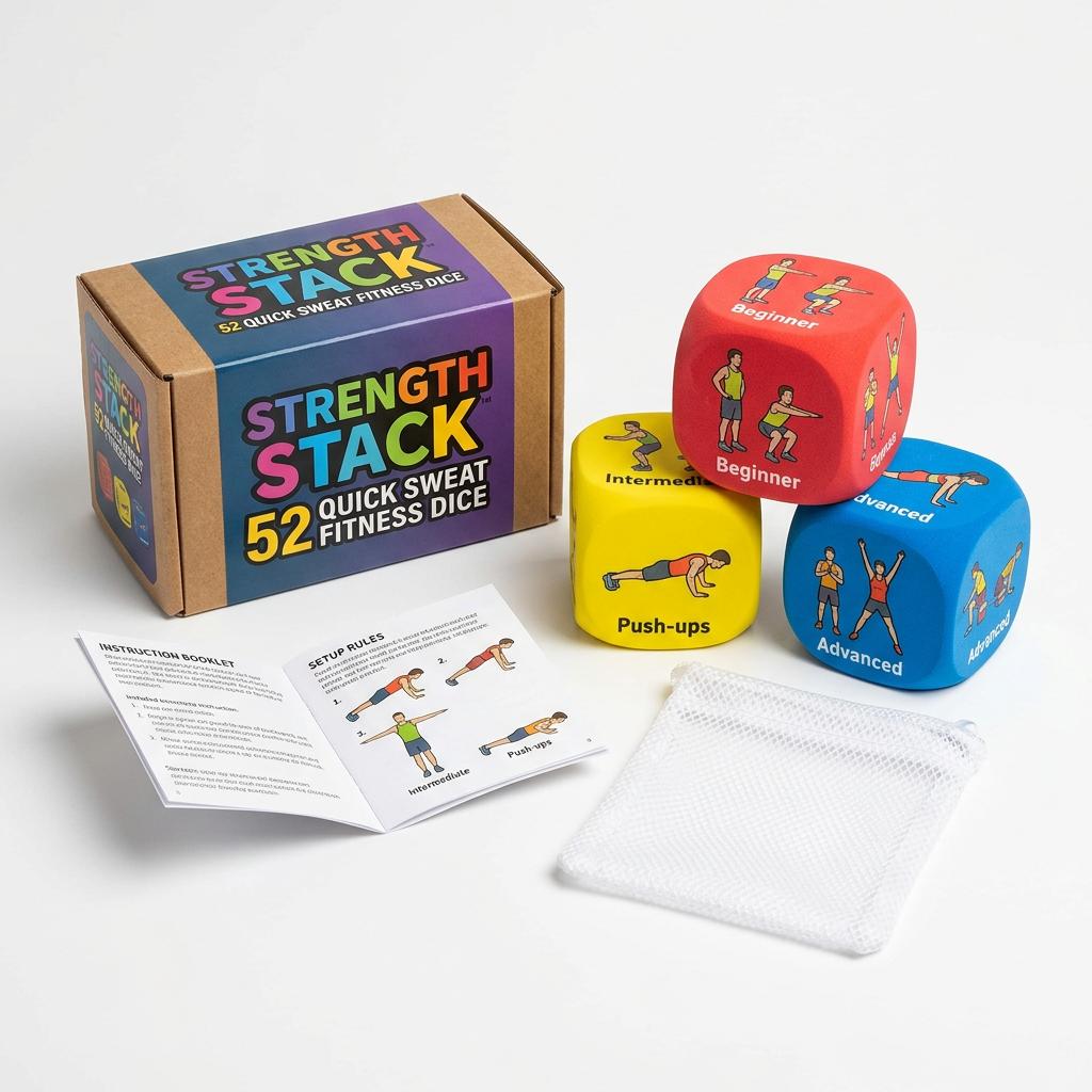Strength Stack 52 Quick Sweat Fitness Dice