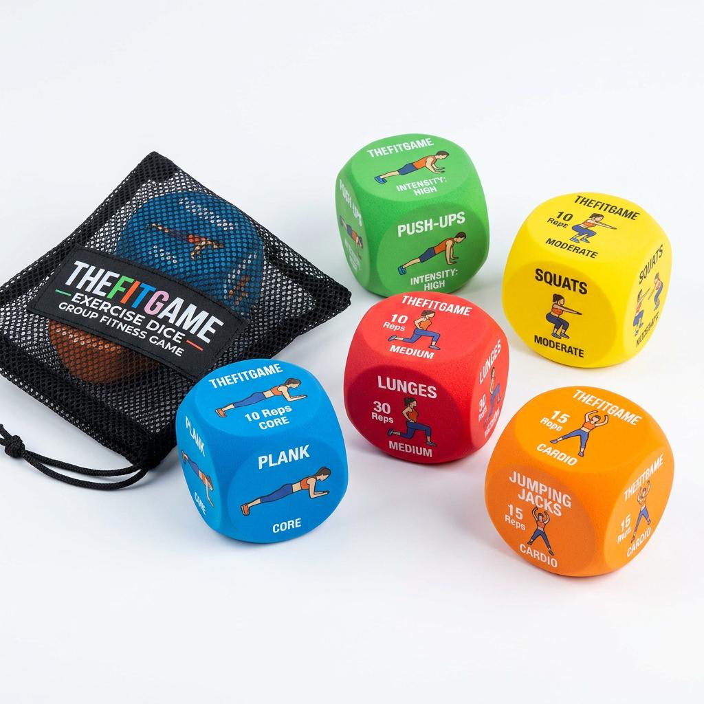 Thefitgame Exercise Dice
